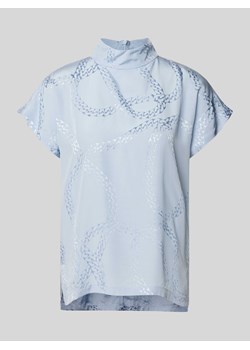 Bluzka z wiskozy ze wzorem na całej powierzchni model ‘Caneli’ ze sklepu Peek&Cloppenburg  w kategorii Bluzki damskie - zdjęcie 170117648