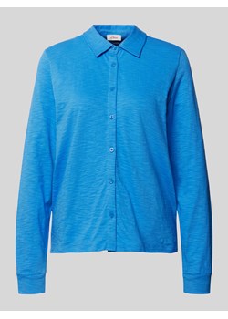 Bluzka z długim rękawem i listwą guzikową na całej długości ze sklepu Peek&Cloppenburg  w kategorii Koszule damskie - zdjęcie 170117657