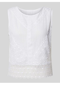 Bluzka o kroju bez rękawów ze sklepu Peek&Cloppenburg  w kategorii Bluzki damskie - zdjęcie 170117775