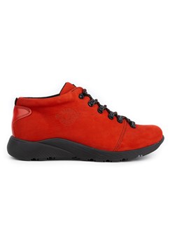 Damskie buty trekkingowe 674BB czerwone ze sklepu butyolivier w kategorii Buty trekkingowe damskie - zdjęcie 170122148