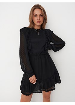 Mohito - Sukienka mini z długim rękawem - czarny ze sklepu Mohito w kategorii Sukienki - zdjęcie 170124305