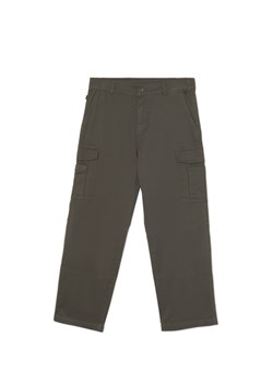 Cropp - Zielone spodnie wide leg - zielony ze sklepu Cropp w kategorii Spodnie męskie - zdjęcie 170124896