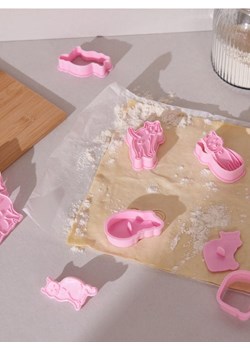 Sinsay - Wykrawacze do ciastek 6 pack - różowy ze sklepu Sinsay w kategorii Akcesoria kuchenne - zdjęcie 170125825
