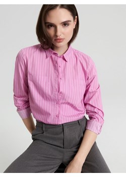 Sinsay - Koszula bawełniana - różowy ze sklepu Sinsay w kategorii Koszule damskie - zdjęcie 170125859