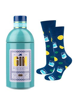 Skarpetki męskie kolorowe SOXO Gin w butelce ze sklepu Sklep SOXO w kategorii Skarpetki męskie - zdjęcie 170127158