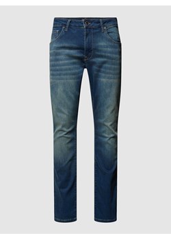 Jeansy o kroju slim fit z efektem znoszenia model ‘BATES’ ze sklepu Peek&Cloppenburg  w kategorii Jeansy męskie - zdjęcie 170127939