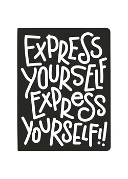 Nuuna notanik Express Yourself L ze sklepu ANSWEAR.com w kategorii Biuro - zdjęcie 170128505