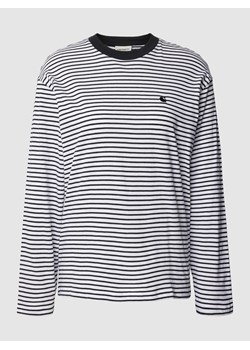 Bluzka z długim rękawem ze wzorem w paski model ‘COLEEN’ ze sklepu Peek&Cloppenburg  w kategorii Bluzki damskie - zdjęcie 170132227