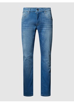 Jeansy o kroju slim fit z efektem znoszenia model ‘BATES’ ze sklepu Peek&Cloppenburg  w kategorii Jeansy męskie - zdjęcie 170132309