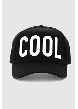 DSQUARED2 Czarna czapka z daszkiem cool cap ze sklepu outfit.pl w kategorii Czapki z daszkiem męskie - zdjęcie 170134749