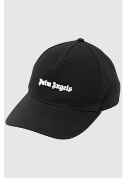 PALM ANGELS Czarna czapka z daszkiem i gumowym logo ze sklepu outfit.pl w kategorii Czapki z daszkiem męskie - zdjęcie 170134888