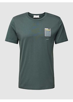 T-shirt z nadrukowanym motywem model 'JAAMES' ze sklepu Peek&Cloppenburg  w kategorii T-shirty męskie - zdjęcie 170144408