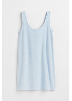 H & M - Sukienka frotte - Niebieski ze sklepu H&M w kategorii Sukienki - zdjęcie 170147959