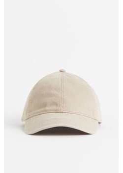 H & M - Dżinsowa czapka z daszkiem - Beżowy ze sklepu H&M w kategorii Czapki z daszkiem damskie - zdjęcie 170148137