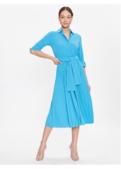 Marella Sukienka koszulowa Egadi 2336210231 Niebieski Regular Fit ze sklepu MODIVO w kategorii Sukienki - zdjęcie 170149016