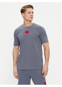 Hugo T-Shirt Diragolino212 50447978 Szary Regular Fit ze sklepu MODIVO w kategorii T-shirty męskie - zdjęcie 170149209