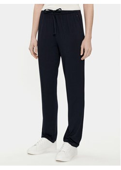 Tommy Hilfiger Spodnie piżamowe UW0UW02842 Granatowy Regular Fit ze sklepu MODIVO w kategorii Piżamy damskie - zdjęcie 170149215