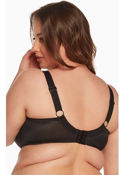 Biustonosz półusztywniany semi-soft czarny Sonia Maxi Art. 1058, Kolor czarny, Rozmiar 100E, Gaia ze sklepu Primodo w kategorii Biustonosze - zdjęcie 170149337