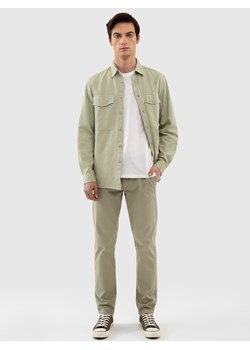 Spodnie męskie chinosy jasnozielone Erhat 300 ze sklepu Big Star w kategorii Spodnie męskie - zdjęcie 170150687