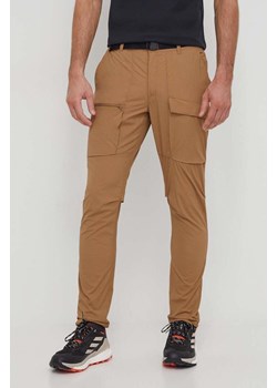Columbia spodnie outdoorowe Maxtrail kolor brązowy 1990501 ze sklepu ANSWEAR.com w kategorii Spodnie męskie - zdjęcie 170152176