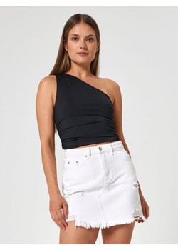 Sinsay - Spódnica jeansowa mini - biały ze sklepu Sinsay w kategorii Spódnice - zdjęcie 170152769