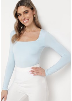 Jasnoniebieska Bluzka Alexusi ze sklepu Born2be Odzież w kategorii Bluzki damskie - zdjęcie 170153985