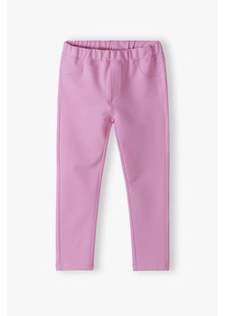 Różowe spodnie dziewczęce - tregginsy 5.10.15. ze sklepu 5.10.15 w kategorii Spodnie dziewczęce - zdjęcie 170154498
