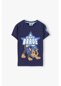 Bawełniana koszulka z krótkim rękawem Psi Patrol ze sklepu 5.10.15 w kategorii T-shirty chłopięce - zdjęcie 170154588