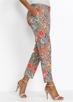 Spodnie ze stretchem 7/8 ze sklepu bonprix w kategorii Spodnie damskie - zdjęcie 170164469