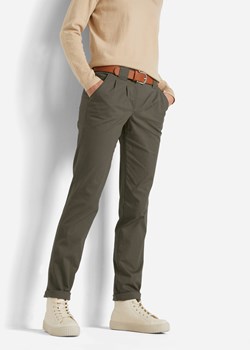 Spodnie chino ze stretchem ze sklepu bonprix w kategorii Spodnie damskie - zdjęcie 170167265