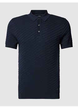 Koszulka polo o kroju slim fit z listwą guzikową model ‘Maurice’ ze sklepu Peek&Cloppenburg  w kategorii T-shirty męskie - zdjęcie 170169046