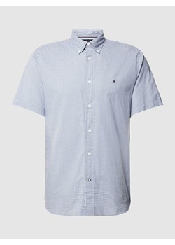 Koszula casualowa z wyhaftowanym logo model ‘GINGHAM’ ze sklepu Peek&Cloppenburg  w kategorii Koszule męskie - zdjęcie 170169055