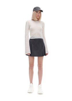Cropp - Biały transparentny sweter - biały ze sklepu Cropp w kategorii Swetry damskie - zdjęcie 170169608