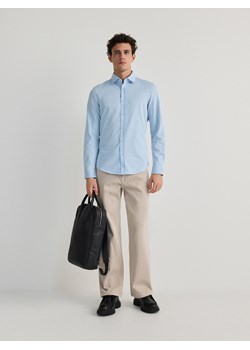 Reserved - Koszula slim fit - jasnoniebieski ze sklepu Reserved w kategorii Koszule męskie - zdjęcie 170170778