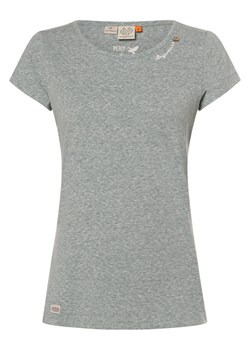 Ragwear Koszulka damska - Mintt Kobiety Bawełna cyjan marmurkowy ze sklepu vangraaf w kategorii Bluzki damskie - zdjęcie 170170825