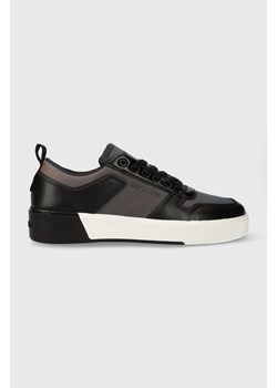 Calvin Klein sneakersy LOW TOP LACE UP W/ HEATBOND PET kolor czarny HM0HM01290 ze sklepu ANSWEAR.com w kategorii Buty sportowe męskie - zdjęcie 170171468