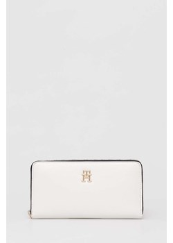 Tommy Hilfiger portfel damski kolor biały ze sklepu ANSWEAR.com w kategorii Portfele damskie - zdjęcie 170171558