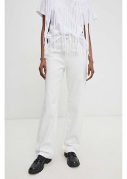 Answear Lab jeansy damskie kolor biały ze sklepu ANSWEAR.com w kategorii Jeansy damskie - zdjęcie 170171638