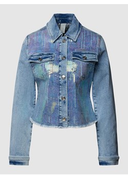 Kurtka jeansowa z nadrukiem ze wzorem model ‘ULLI EHRLICH’ ze sklepu Peek&Cloppenburg  w kategorii Kurtki damskie - zdjęcie 170174567