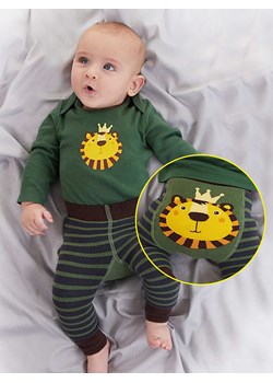 Denokids 2-częściowy zestaw &quot;Lion&quot; w kolorze zielonym ze sklepu Limango Polska w kategorii Komplety niemowlęce - zdjęcie 170185056