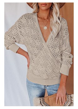 LA Angels Sweter w kolorze beżowym ze sklepu Limango Polska w kategorii Swetry damskie - zdjęcie 170185306
