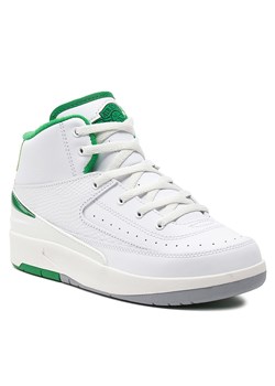 Buty Nike Jordan 2 Retro (PS) DQ8564 103 White/Lucky Green/Sail ze sklepu eobuwie.pl w kategorii Buty sportowe damskie - zdjęcie 170185847