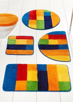 Dywaniki łazienkowe  w kolorowy wzór ze sklepu bonprix w kategorii Dywaniki łazienkowe - zdjęcie 170189255