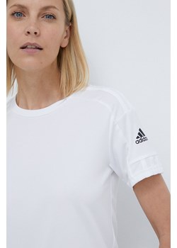 adidas Performance t-shirt damski kolor biały GN5759 ze sklepu ANSWEAR.com w kategorii Bluzki damskie - zdjęcie 170206127
