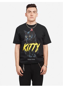 Domrebel T-shirt "Meow Box T" | Meow Box T-Shirt | Mężczyzna | Czarny ze sklepu ubierzsie.com w kategorii T-shirty męskie - zdjęcie 170207069