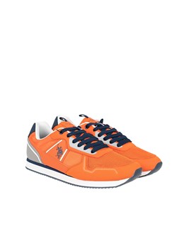 U.S. Polo Assn. Sneakersy "Nobil004" | Nobil004 | Mężczyzna | Pomarańczowy ze sklepu ubierzsie.com w kategorii Buty sportowe męskie - zdjęcie 170207336