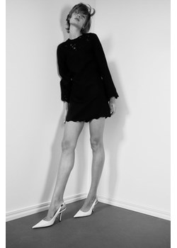 H & M - Sukienka z domieszką lnu - Czarny ze sklepu H&M w kategorii Sukienki - zdjęcie 170209659