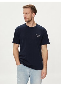 Tommy Jeans T-Shirt DM0DM18872 Granatowy Regular Fit ze sklepu MODIVO w kategorii T-shirty męskie - zdjęcie 170211085