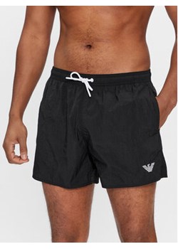 Emporio Armani Underwear Szorty kąpielowe 211756 4R422 00020 Czarny Regular Fit ze sklepu MODIVO w kategorii Kąpielówki - zdjęcie 170211816