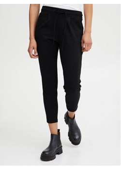 ICHI Spodnie materiałowe 20104757 Czarny Slim Fit ze sklepu MODIVO w kategorii Spodnie damskie - zdjęcie 170211915